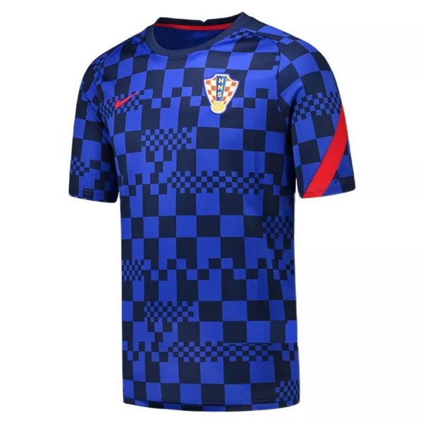 Camiseta Entrenamiento Croacia 2021 Azul
